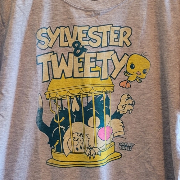 Funko Looney Tunes Sylvester & Tweety T-shirt - Picture 5 of 5